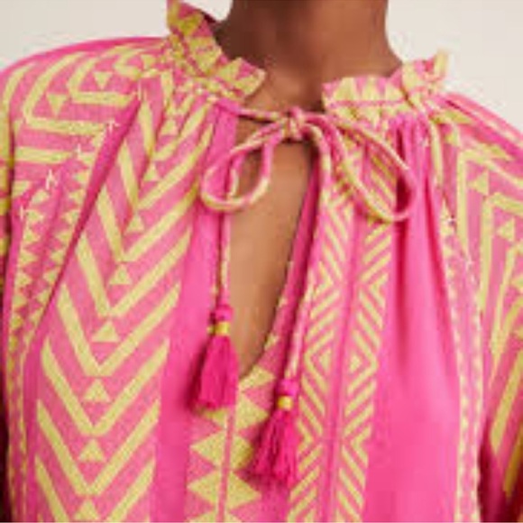 NWOT Anthropologie Maeve Dominique Pink Cottage Puff Sleeve
Mini Extra Small - Picture 7 of 9